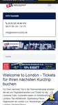 Mobile Screenshot of london-kurztrip.de